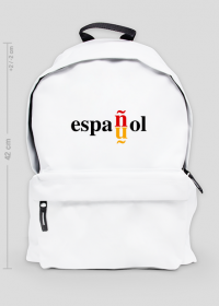 Plecak Espanol - Duży - Biały