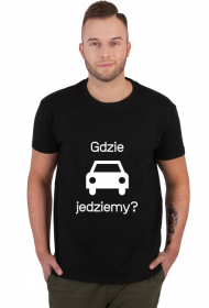 Koszulka z samochodem gdzie jedziemy
