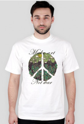 Koszulka Make art Not war (M)