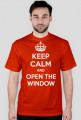Keep calm and open the window
