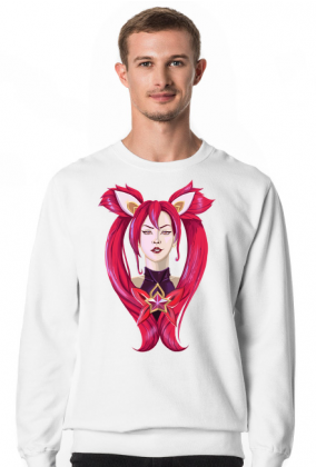 LoL Star Guardian Jinx - bluza męska klasyczna