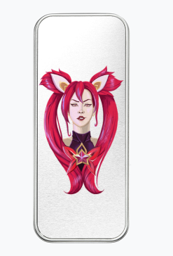 LoL Star Guardian Jinx - piórnik aluminiowy kasetka