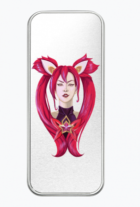 LoL Star Guardian Jinx - piórnik aluminiowy kasetka