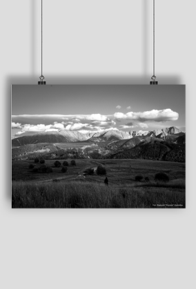 Plakat tatry wzór 3, Rozmiar: A2