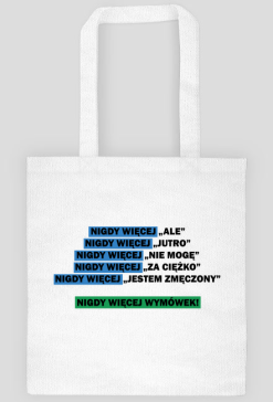 TOR - CYTAT - Torba biała