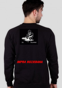 Czarna Bluza + Logo + Napis