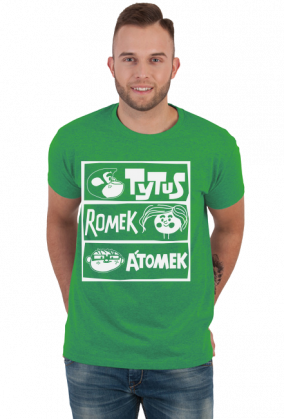 Koszulka Tytus, Romek i Atomek.