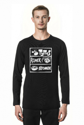 Koszulka męska longsleeve Tytus, Romek i Atomek.