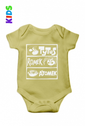 Body niemowlęce Tytus, Romek i Atomek.
