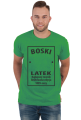 T-shirt Boski (twój wiek) Urodziny