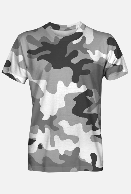 T-shirt Szare moro