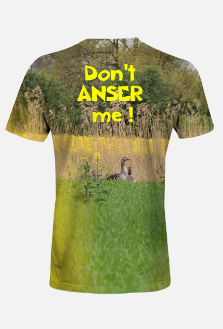 Don't ANSER me!