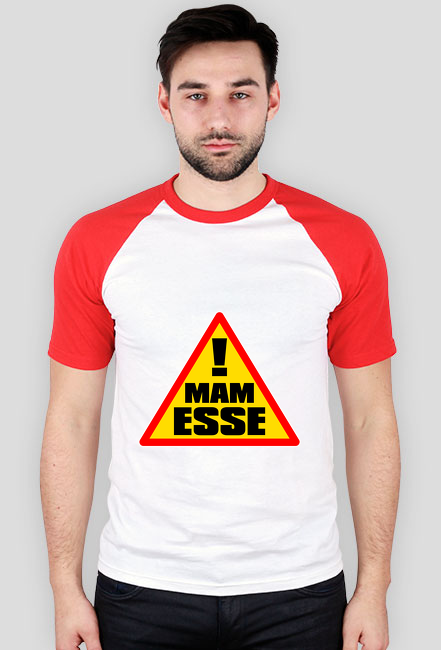Koszulka męska "Uwaga mam esse"