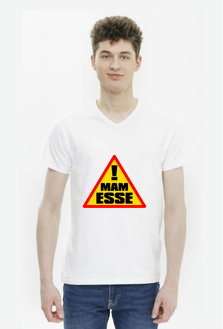 Koszulka męska "Uwaga mam esse"