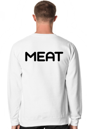 MEAT Men White Bluza
