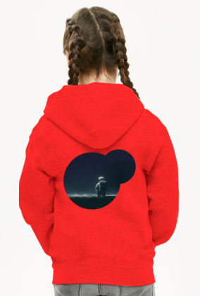 Astronauta w kosmosie - grafika wygenerowana przez stuczną inteligencje