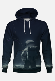 Astronauta w kosmosie - grafika wygenerowana przez stuczną inteligencje