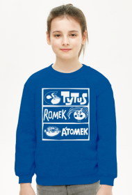 Bluza unisex dziecięca Tytus, Romek i Atomek.