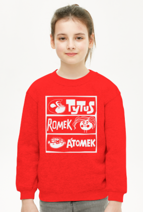 Bluza unisex dziecięca Tytus, Romek i Atomek.