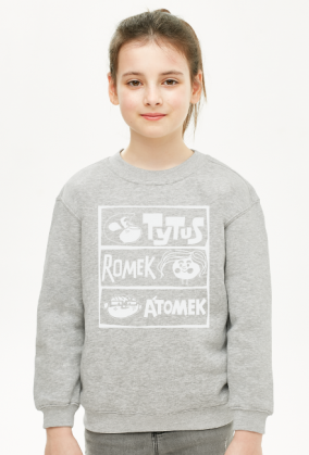 Bluza unisex dziecięca Tytus, Romek i Atomek.