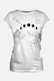 T-shirt damski #moon