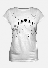T-shirt damski #moon