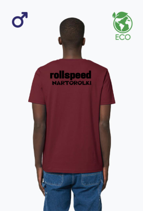 Koszulka eco męska rollspeed