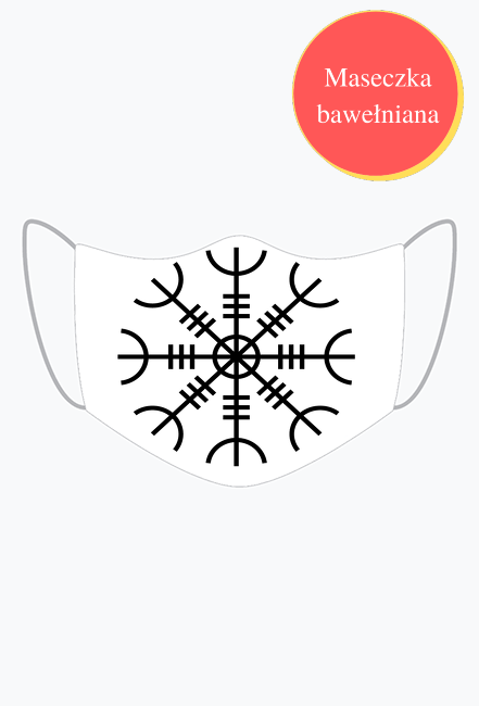 Maseczka Bawełniana - Helm of Awe