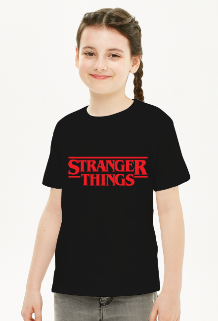 Koszulka Dziewczęca Stranger Things