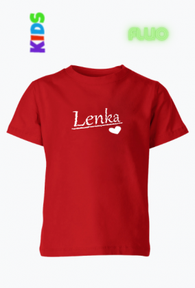 Koszulka Dziecięca Fluorestencyjna