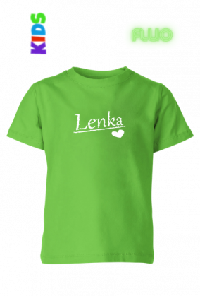 Koszulka Dziecięca Fluorestencyjna