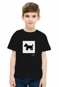 Koszulka dziecięca z pieskiem