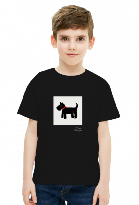 Koszulka dziecięca z pieskiem