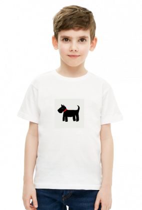 Koszulka dziecięca z pieskiem