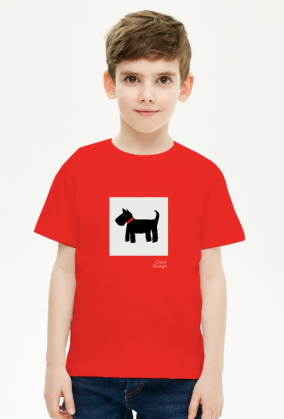 Koszulka dziecięca z pieskiem