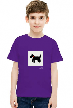 Koszulka dziecięca z pieskiem