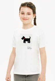 Koszulka dziecięca z pieskiem