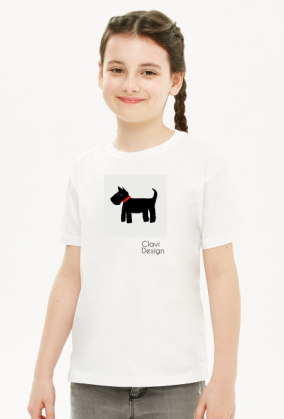 Koszulka dziecięca z pieskiem