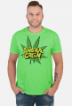 Koszulka Simsala Green Ganja memowa.