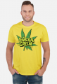 Koszulka Simsala Green Ganja memowa.