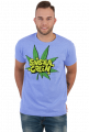 Koszulka Simsala Green Ganja memowa.
