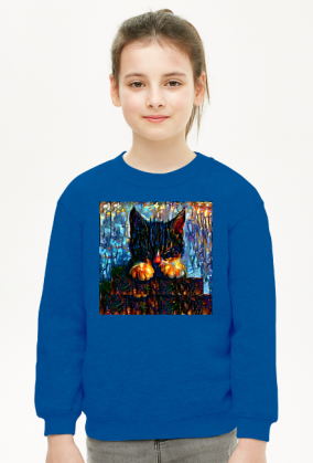 Sleeping cat art paint t-shirt