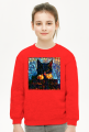 Sleeping cat art paint t-shirt