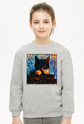 Sleeping cat art paint t-shirt