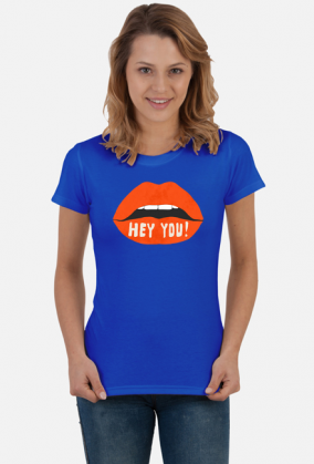koszulka pop art usta