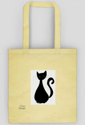 Torba na ramię z kotem