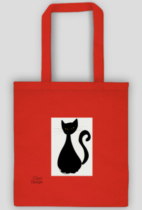 Torba na ramię z kotem