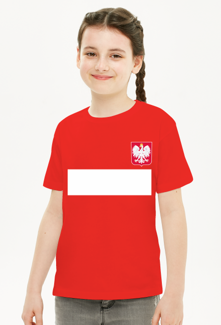 Koszulka małego kibica Polski Polska