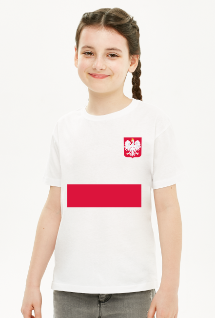 Koszulka małego kibica Polski Polska