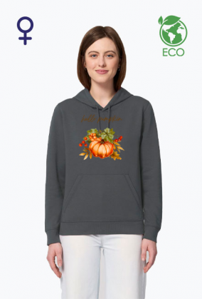 Bluza z kapturem "hello pumpkin"